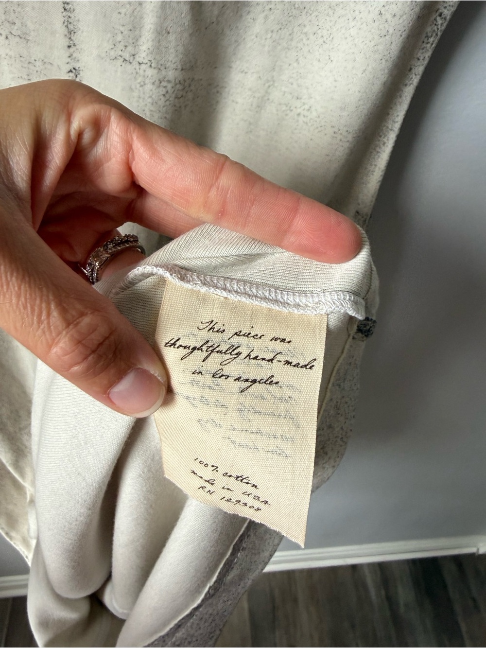 Raquel Allegra Sleeveless Long Jersey Maxi Dress Cream Beige Cotton Size 1 S - Picture 9 of 13